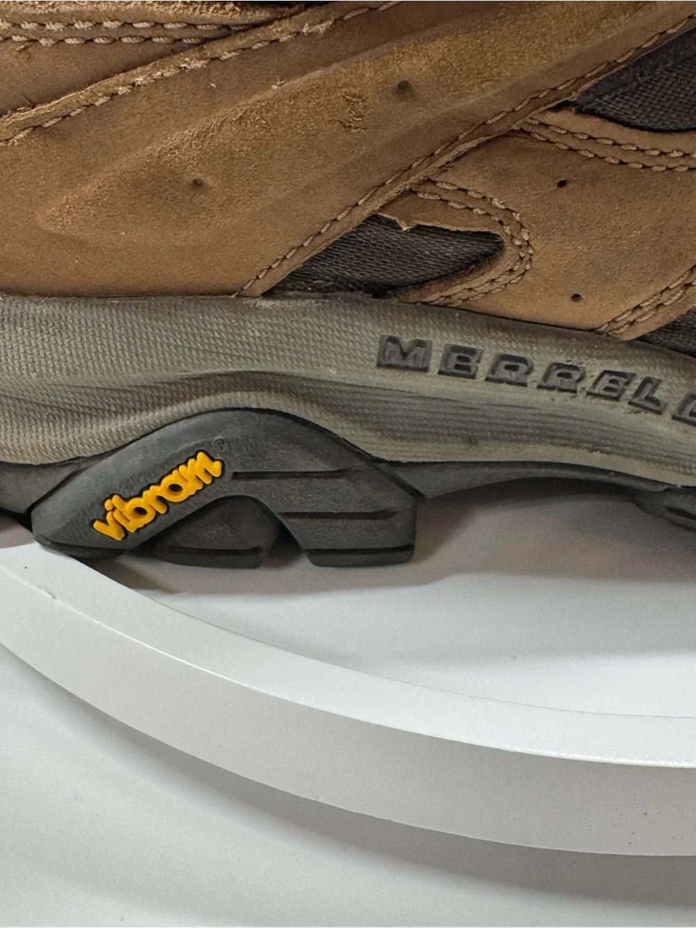Merrell Men's Moab 3 Apex Mid Bracken Waterproof Hiking Boots Vibram Mens 12